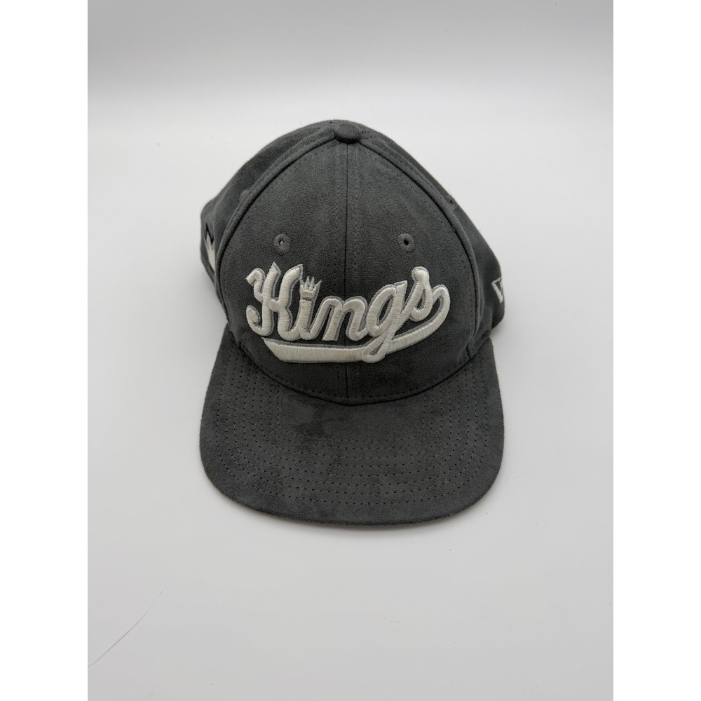 New Era 9FIFTY Sacramento Kings Snapback Hat Grey DTLR Exclusive NBA Cap OSFM